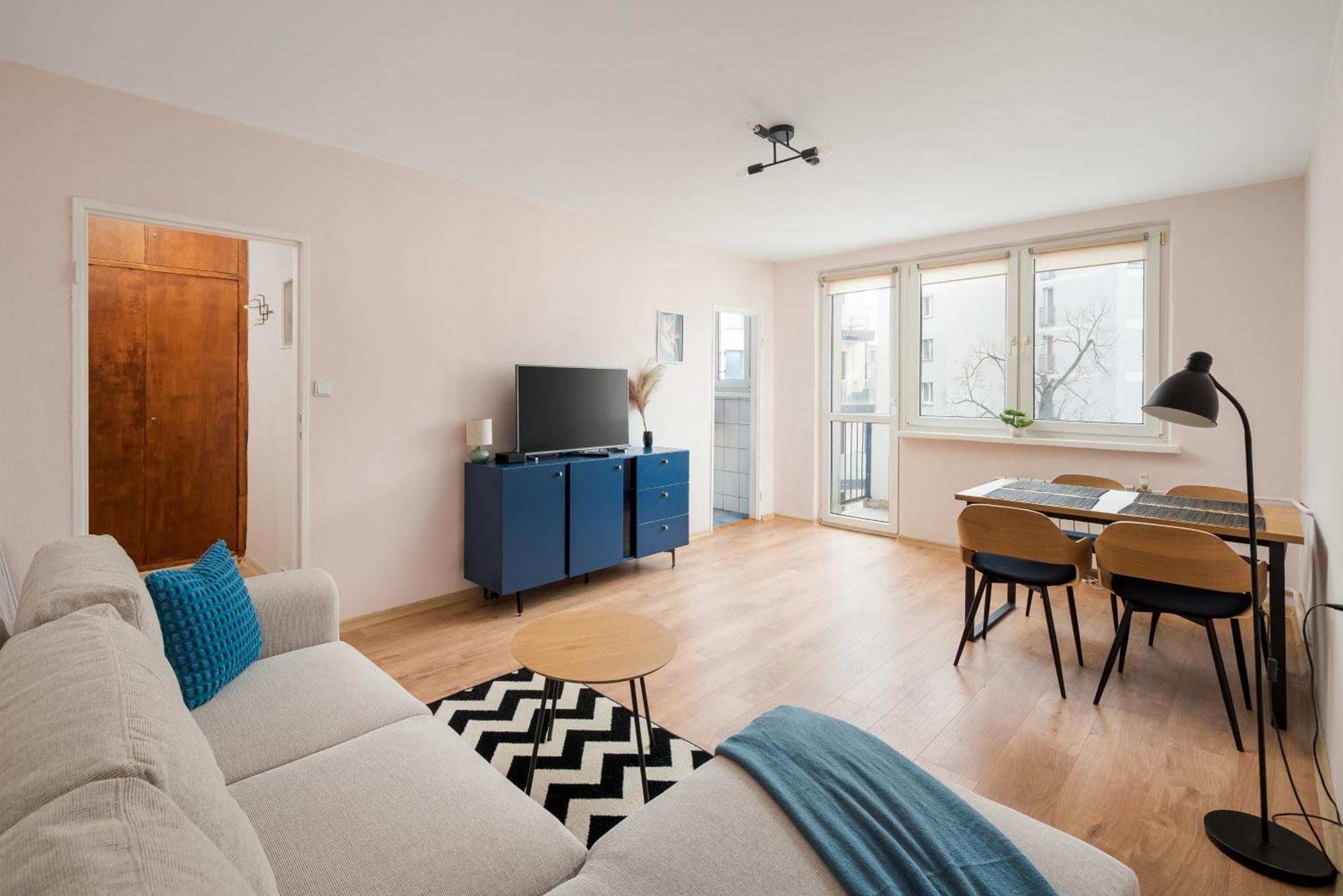 Apartament Solec Royal Blue Warszawa